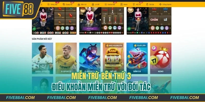 Quy định miễn trừ đối với bên thứ 3 